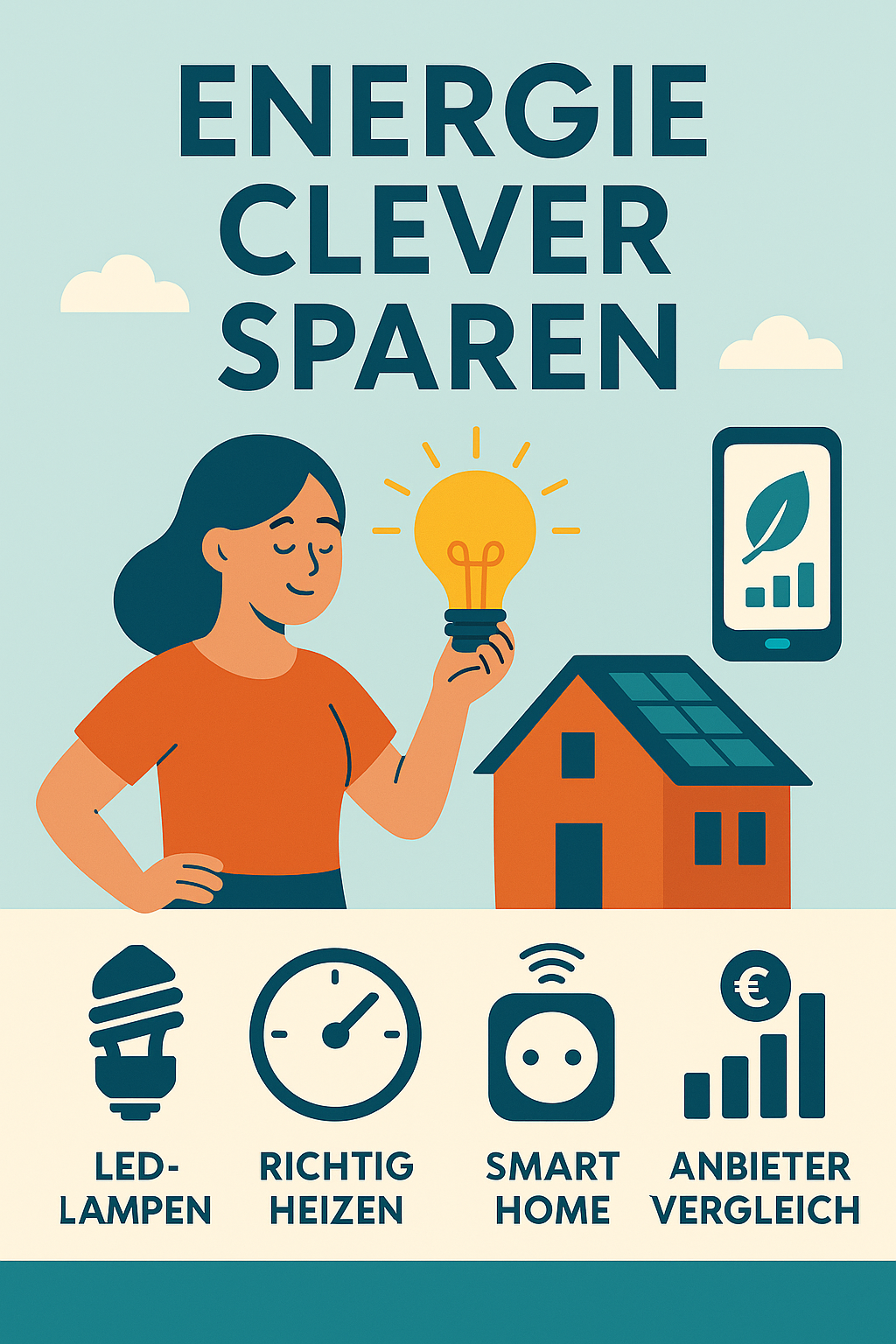Energie clever sparen – Tipps für Haushalt & Strom