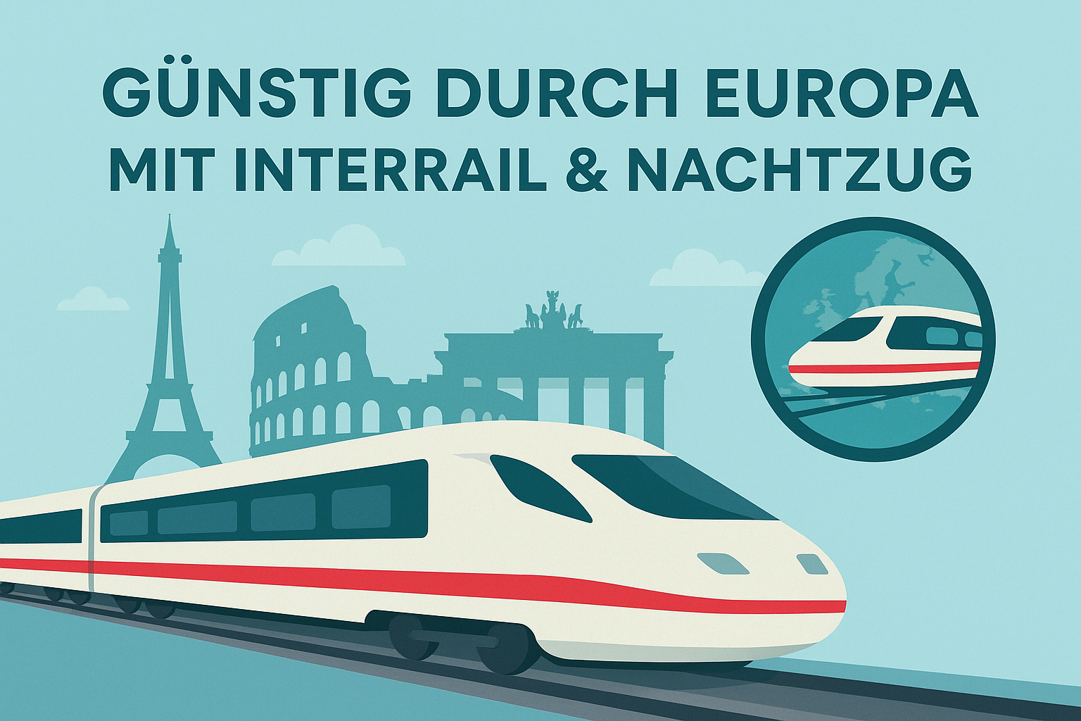 Günstig durch Europa mit Bahn, Interrail und Nachtzug