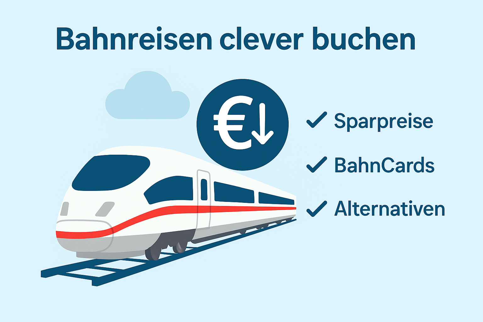 Bahnreisen clever buchen – Sparpreise, BahnCards & Alternativen