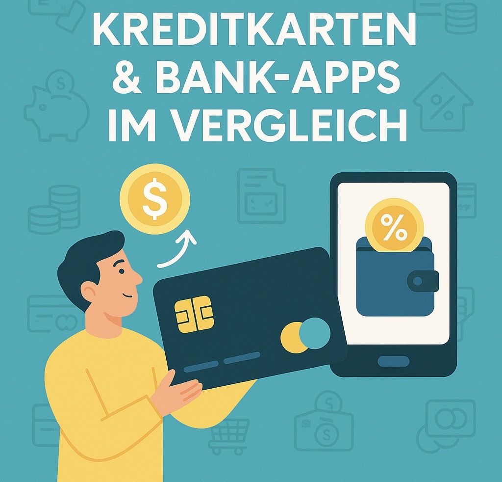 Cashback Kreditkarten & Bank-Apps im Vergleich