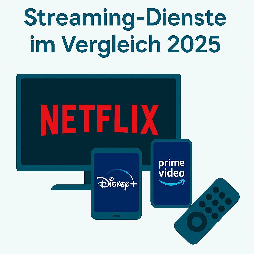 Streaming Dienste im Vergleich 2025